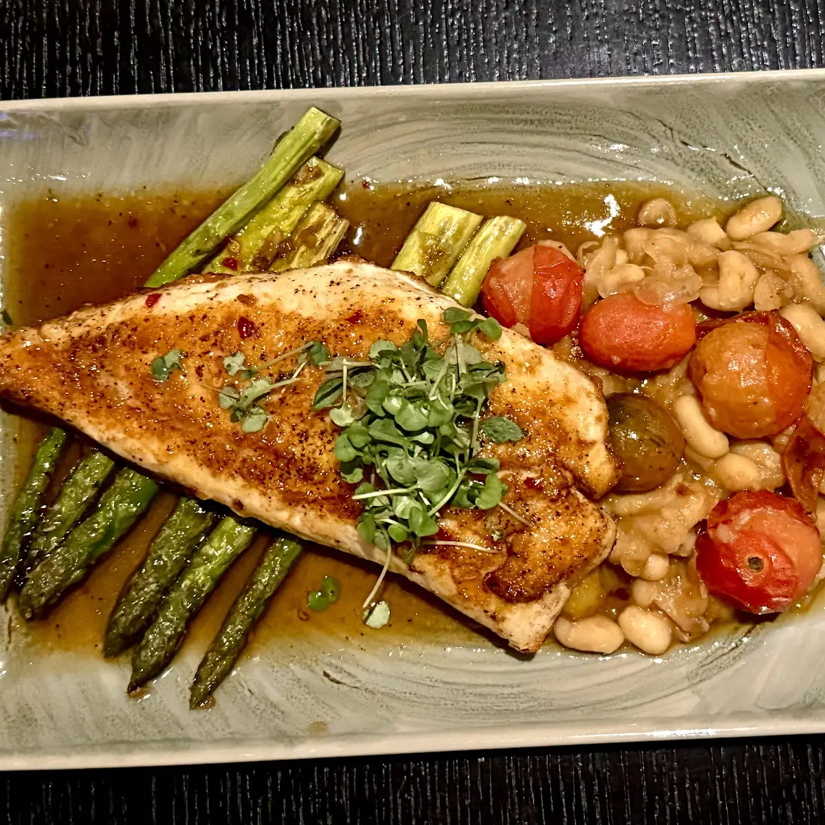 Pan Seared Red Snapper