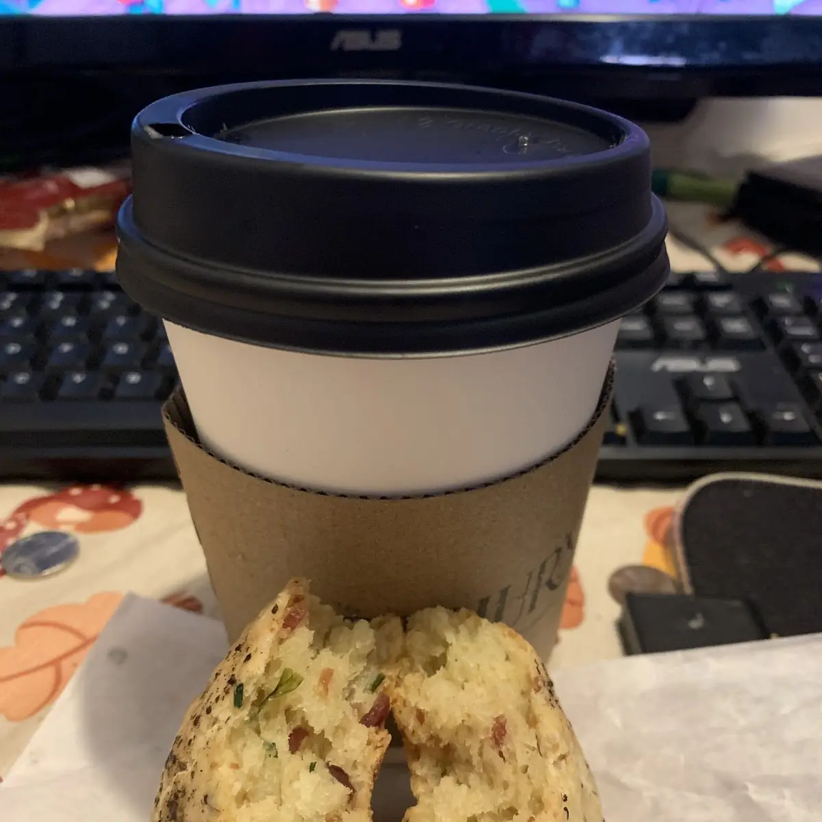 Bacon Cheddar Scone