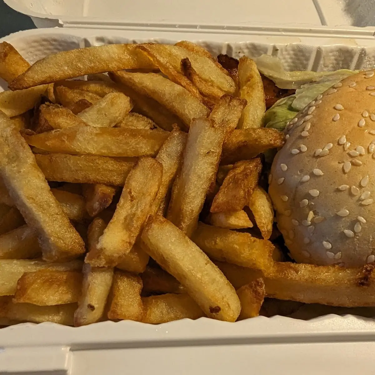 Bacon Double Cheeseburger Combo, Niko's Place
