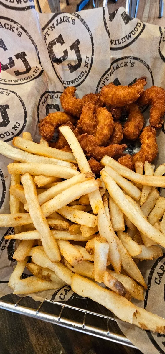 Fried Shrimp and Fries