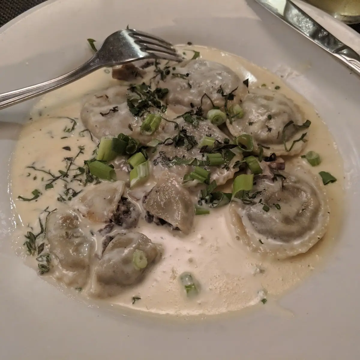 Wild Mushroom Ravioli