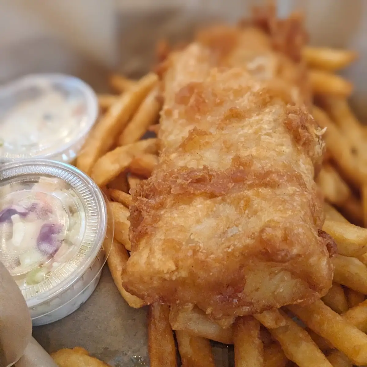 Beer Battered Fish & Chips
