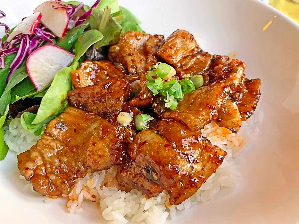 Spicy BBQ Pork Rice