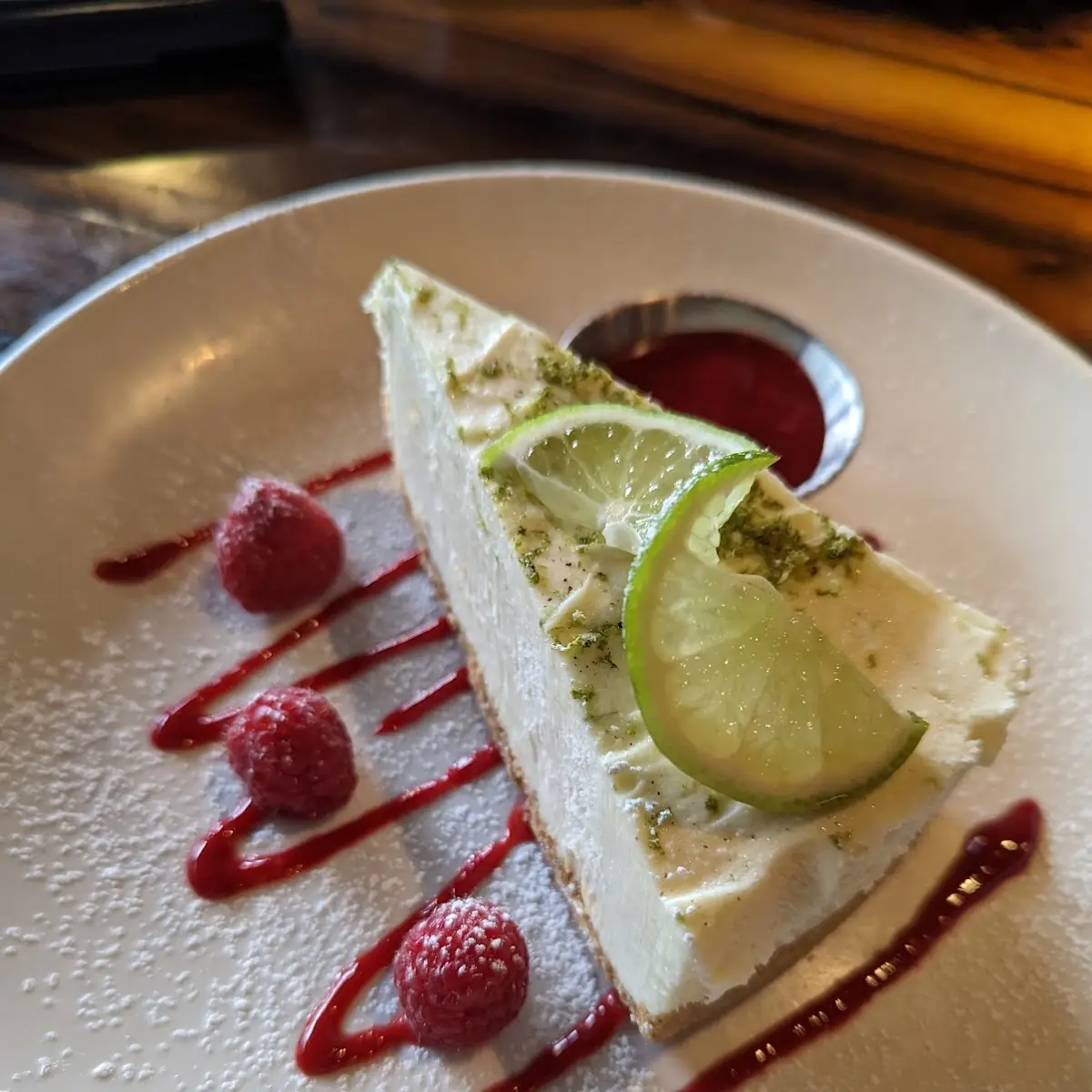 White Chocolate Key Lime Pie