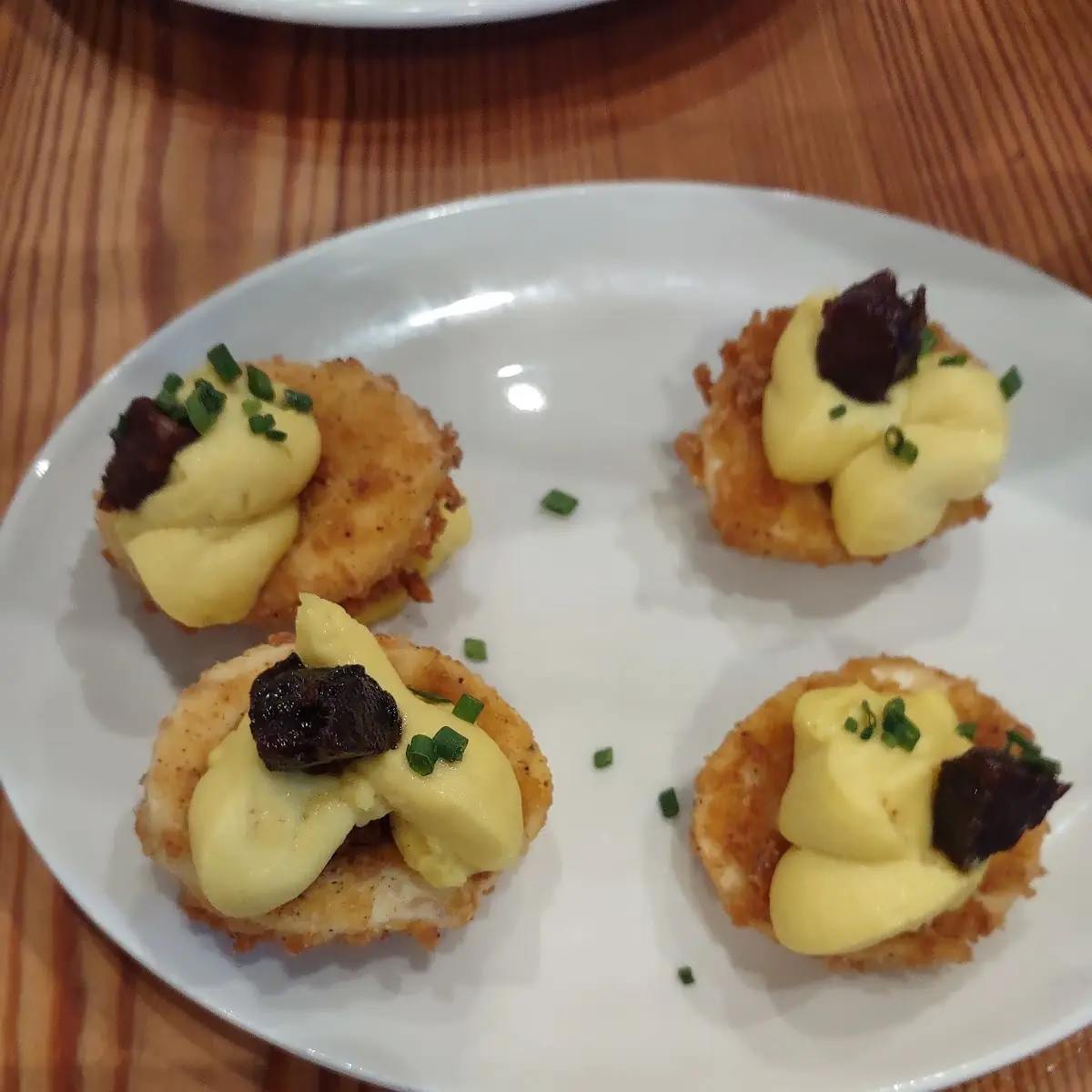 Deep Fried Deviled Eggs