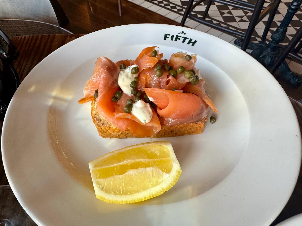 Smoked Salmon & Brown Bread, The Fifth Province Irish Bar & Restaurant
