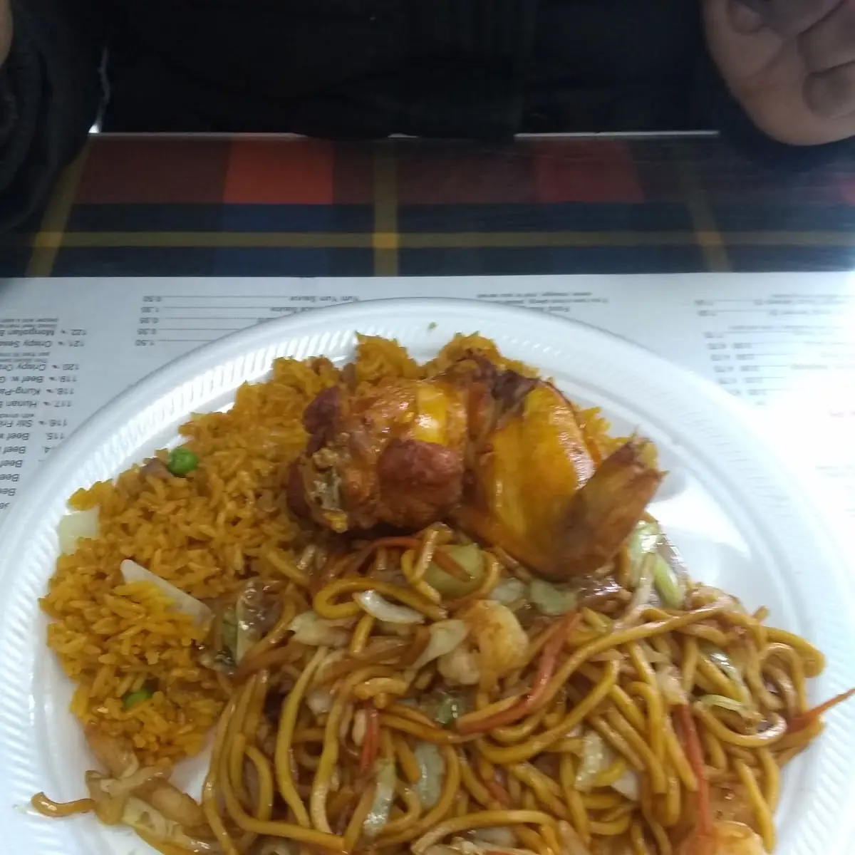 Chicken Chow Mein Dinner Combo