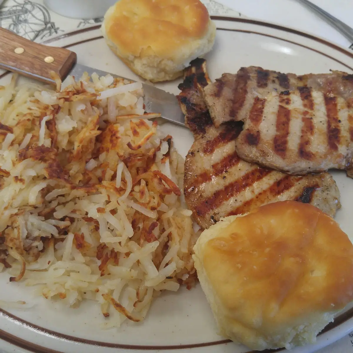 Pork Chop Plate