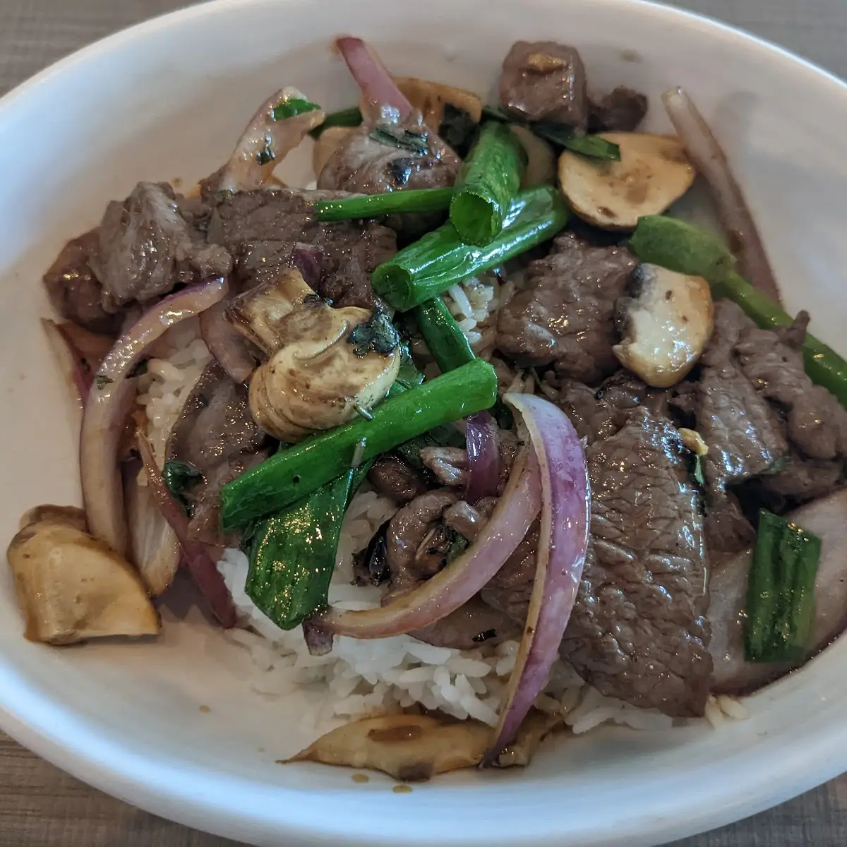 Lunch Mongolian Feast Grass-Fed Beef