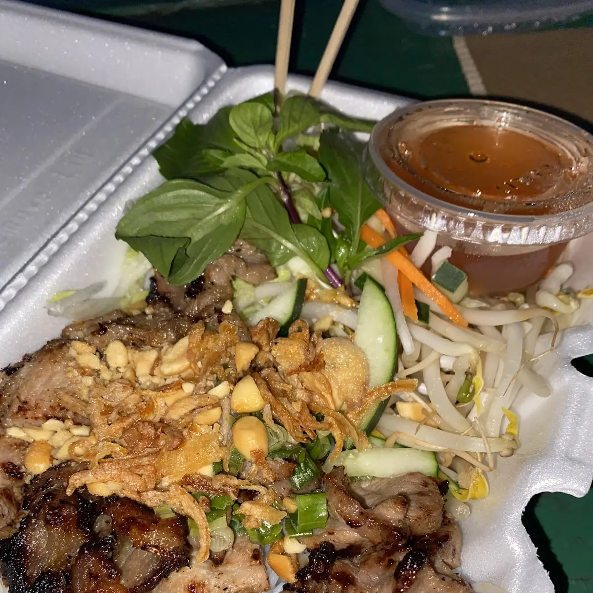 Pork Vermicelli Noodle Salad