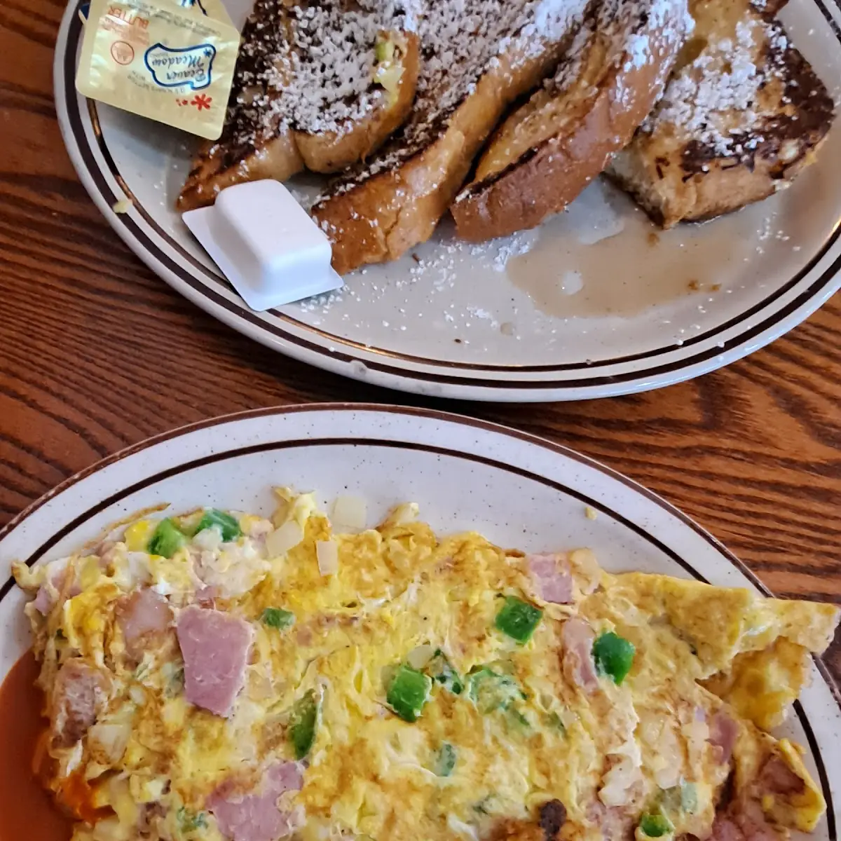 Western Omelette & French Toast