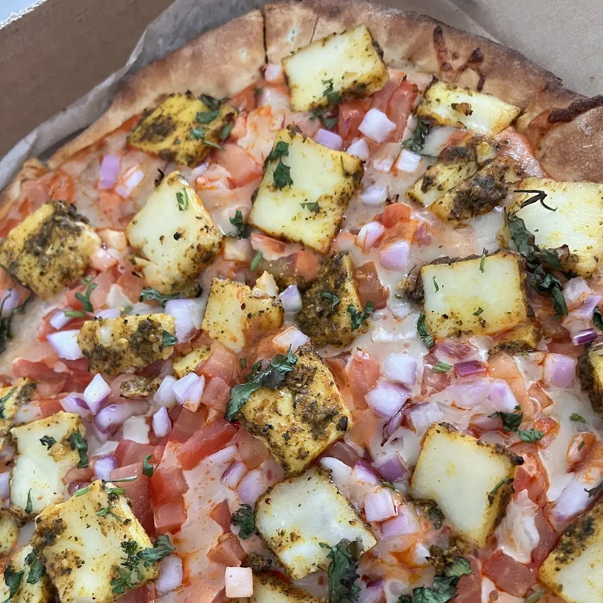 Paneer Tikka Pizza