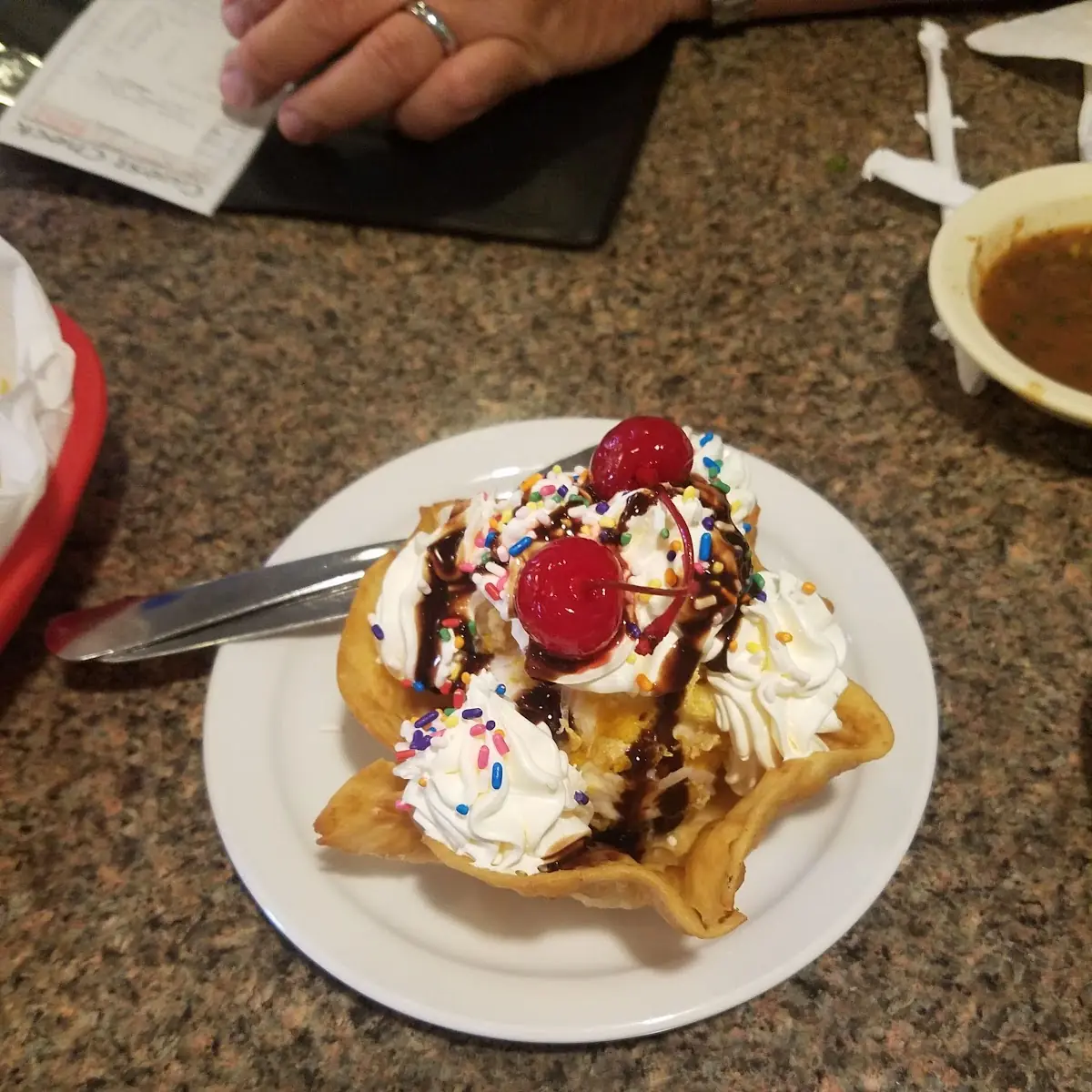 Mexican Fried Ice Cream