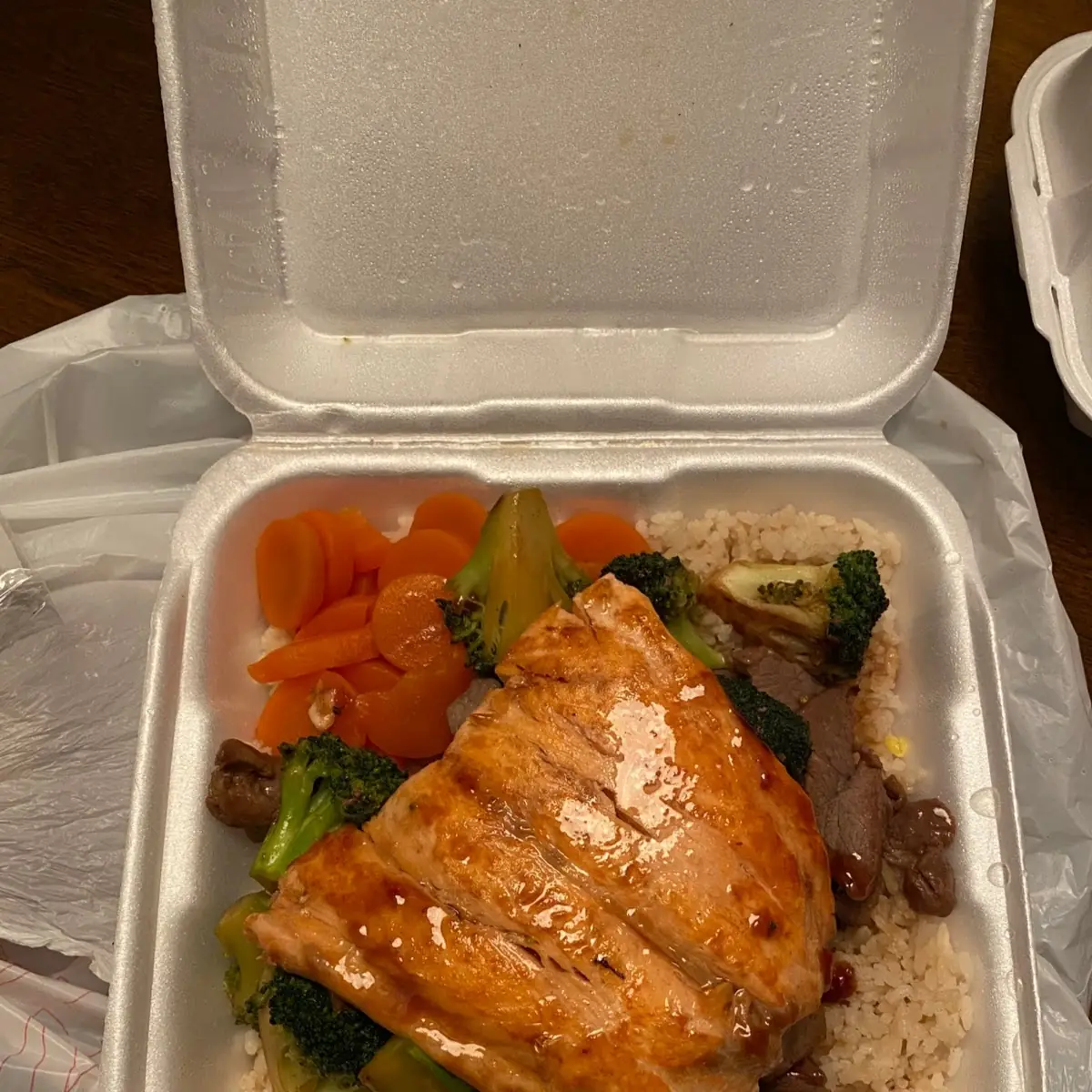 Hibachi Salmon