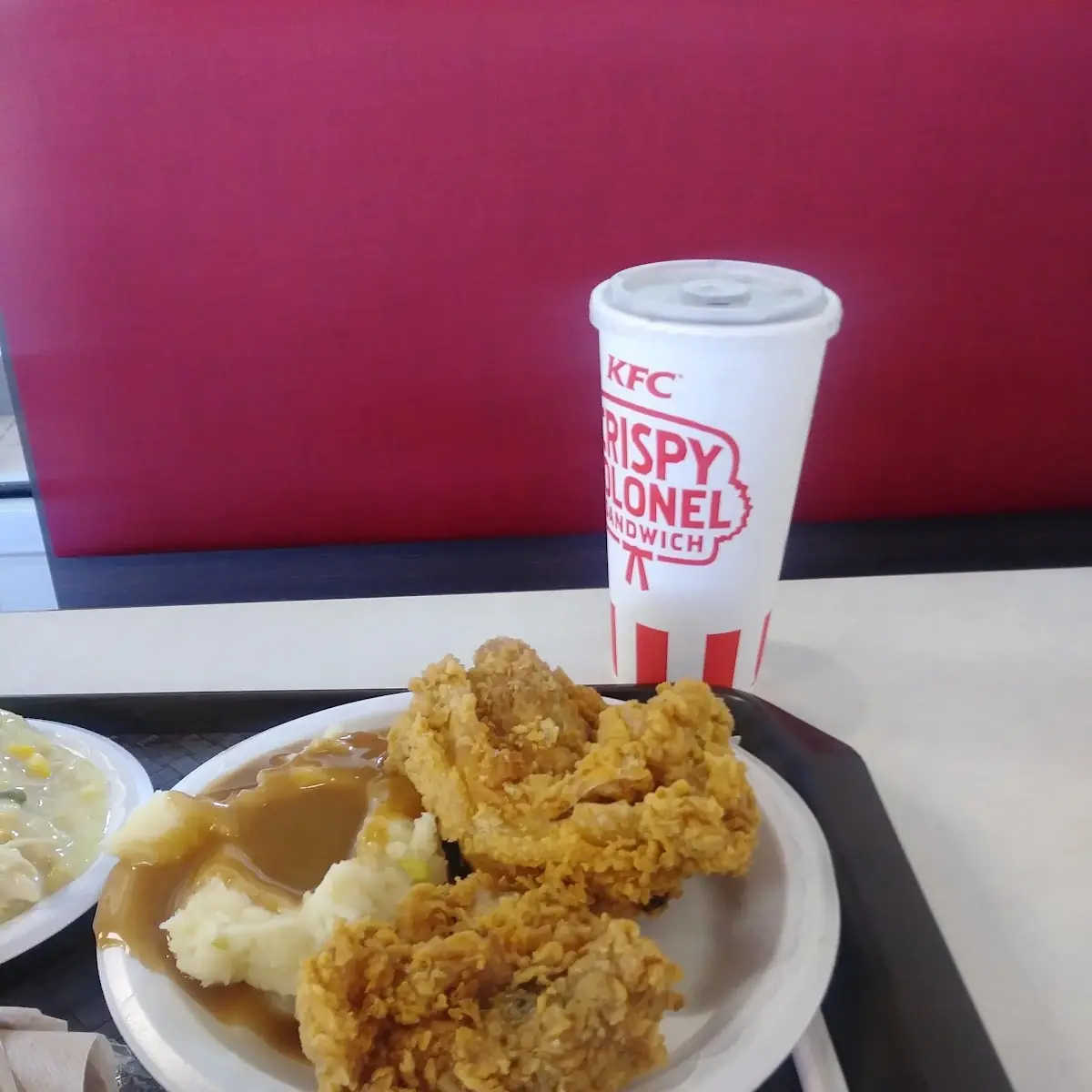 Fried Chicken and Dr Pepper