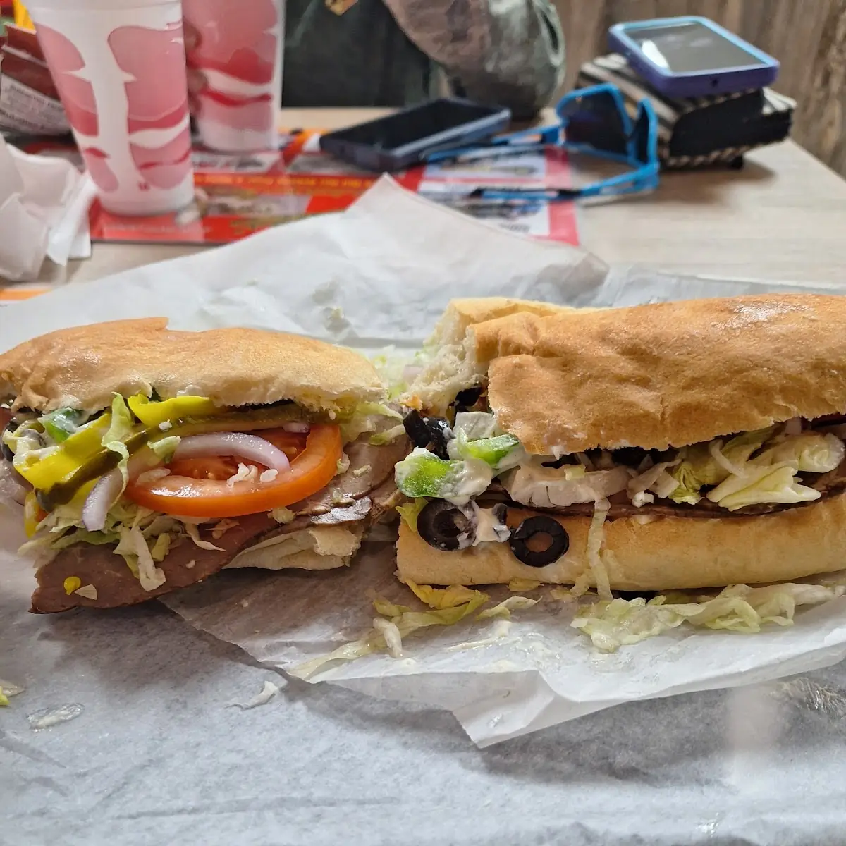 Foot Long Roast Beef Sub