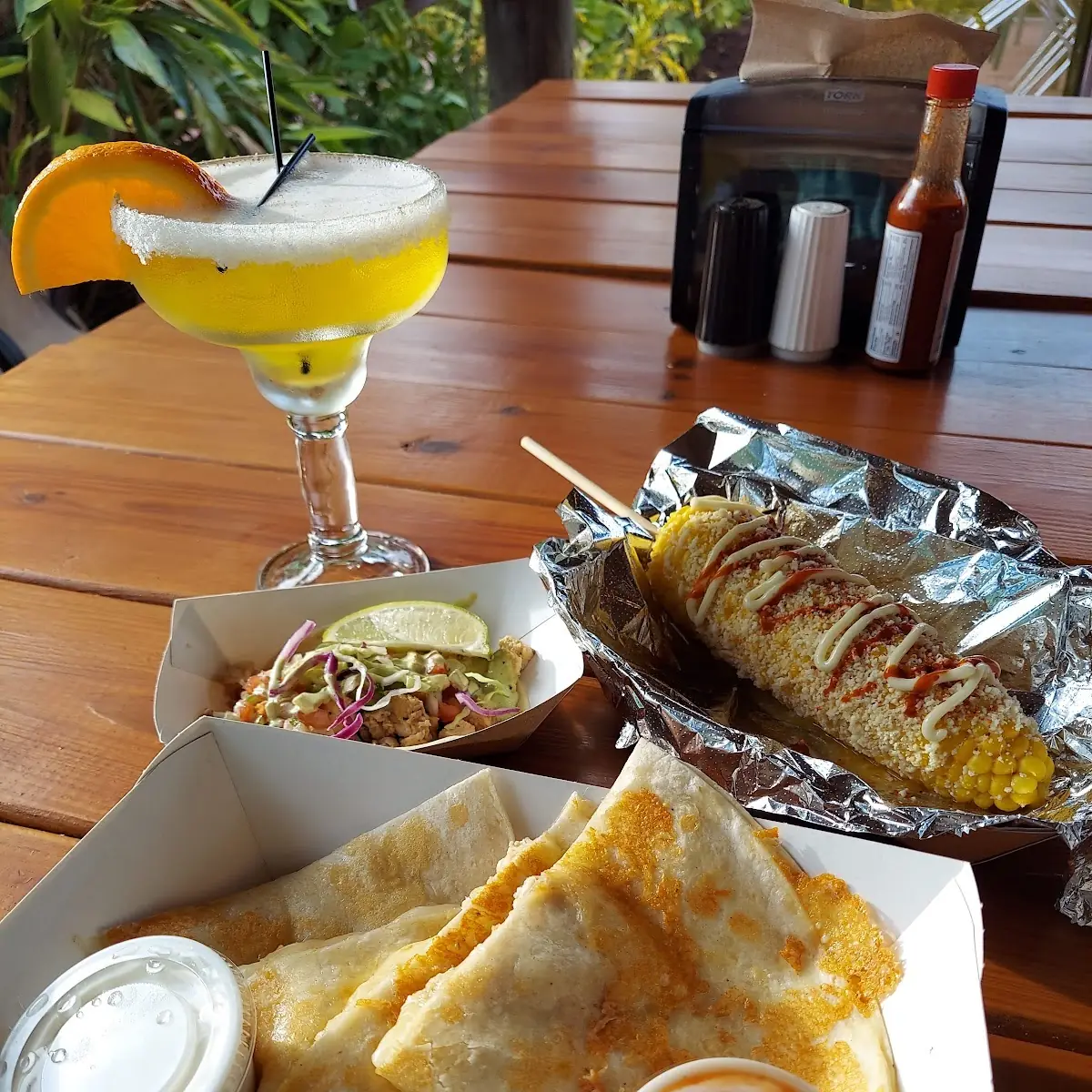 Chicken Quesadilla Chicken Taco Street Corn