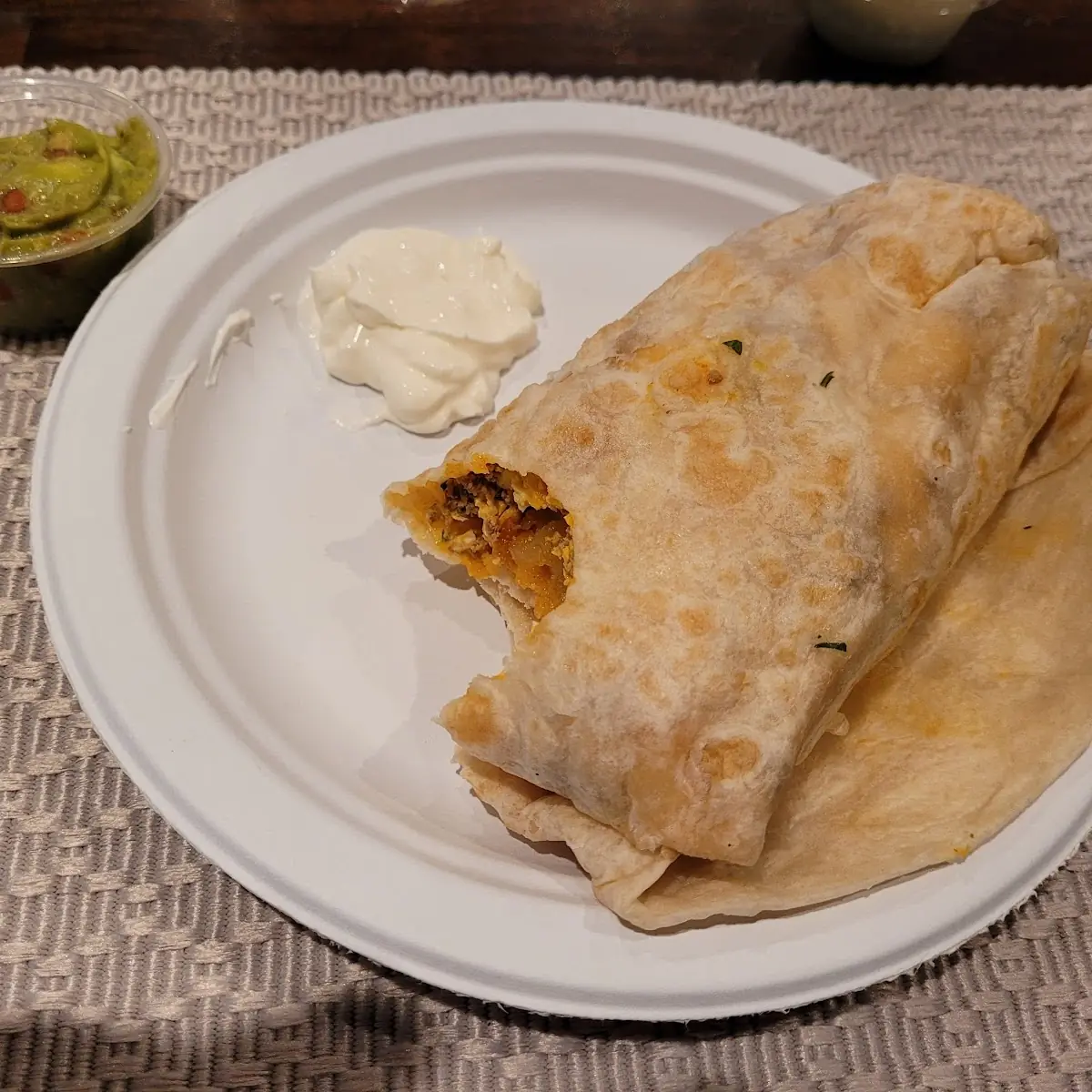 Breakfast Burrito- Chorizo Burrito