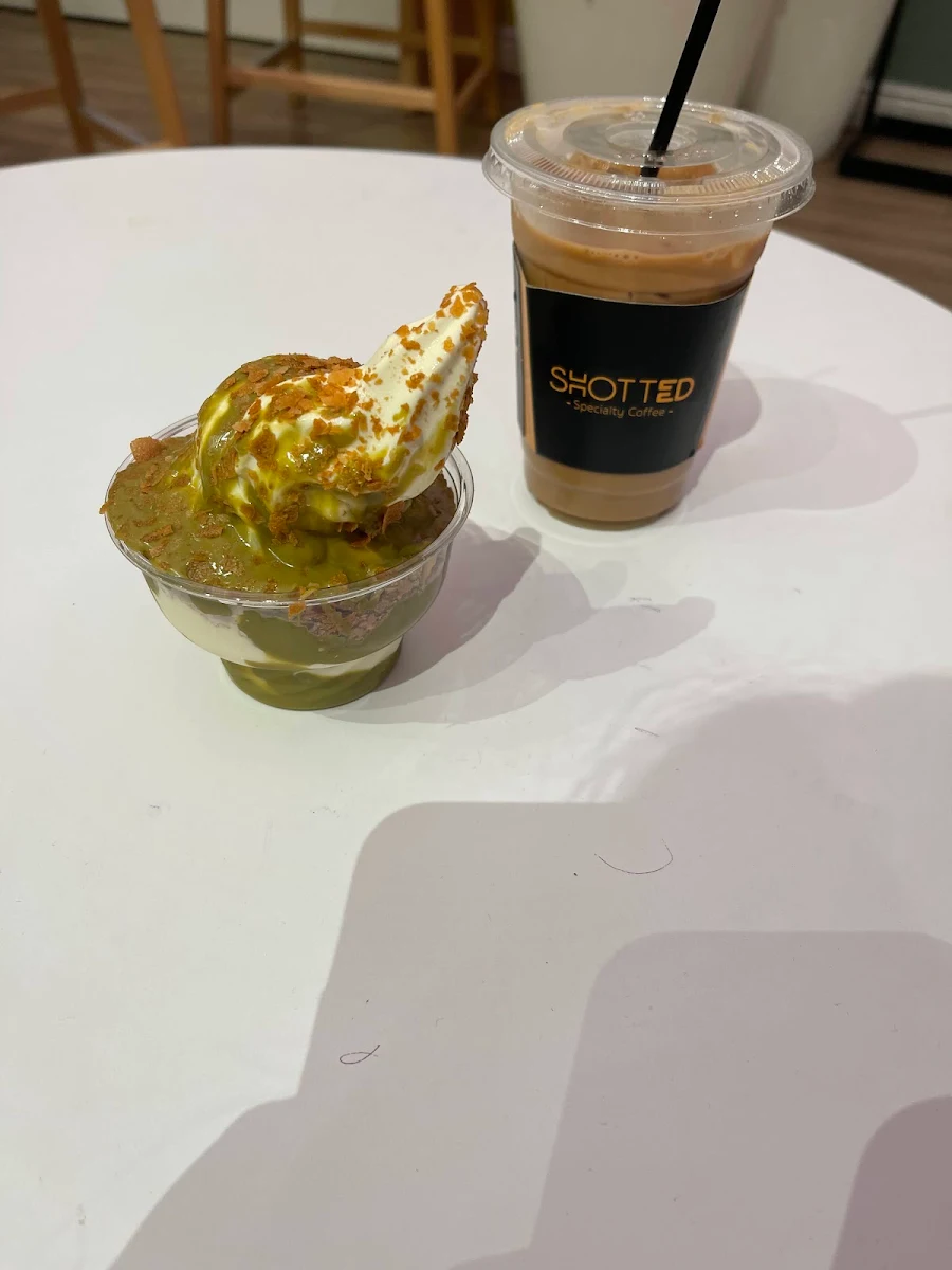 Pistachio Soft Serve
