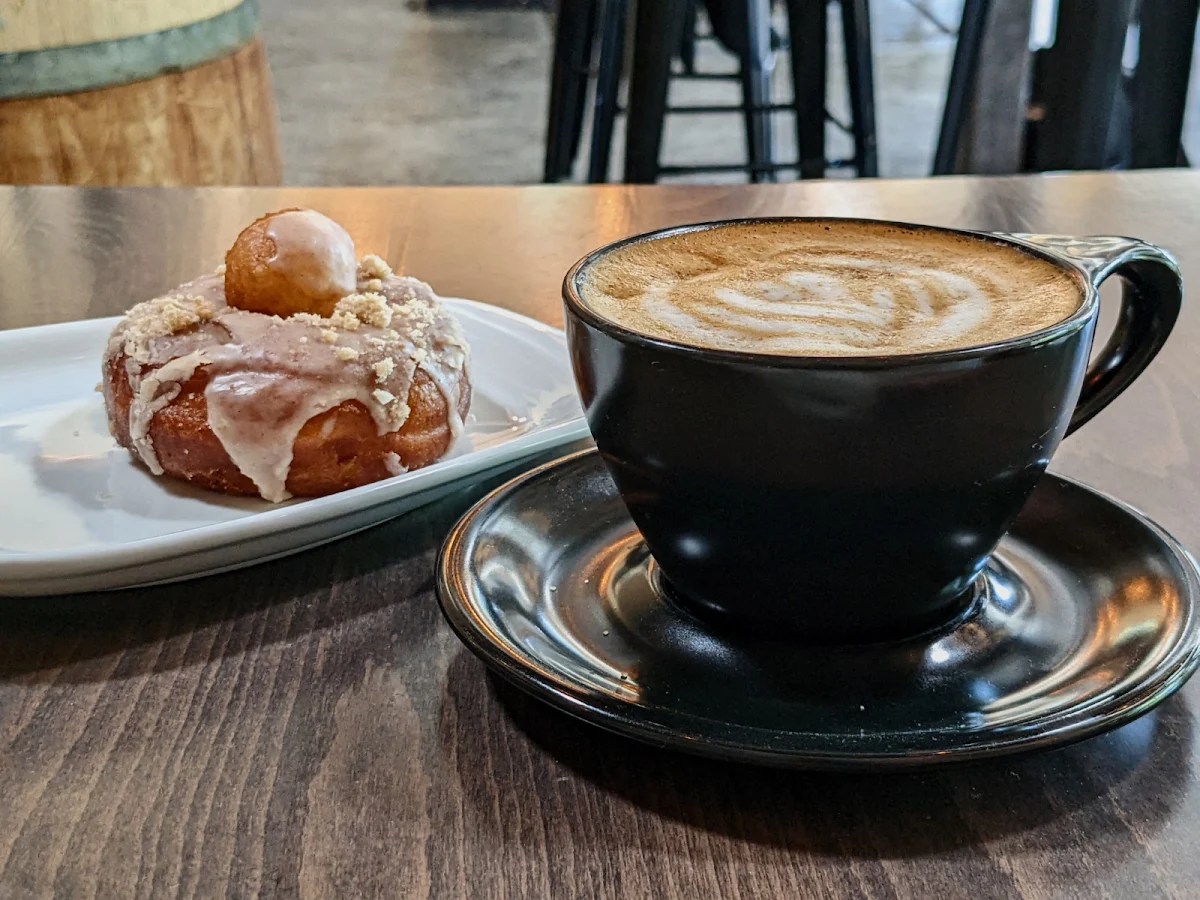 Cinnamon Streusel Doughnut