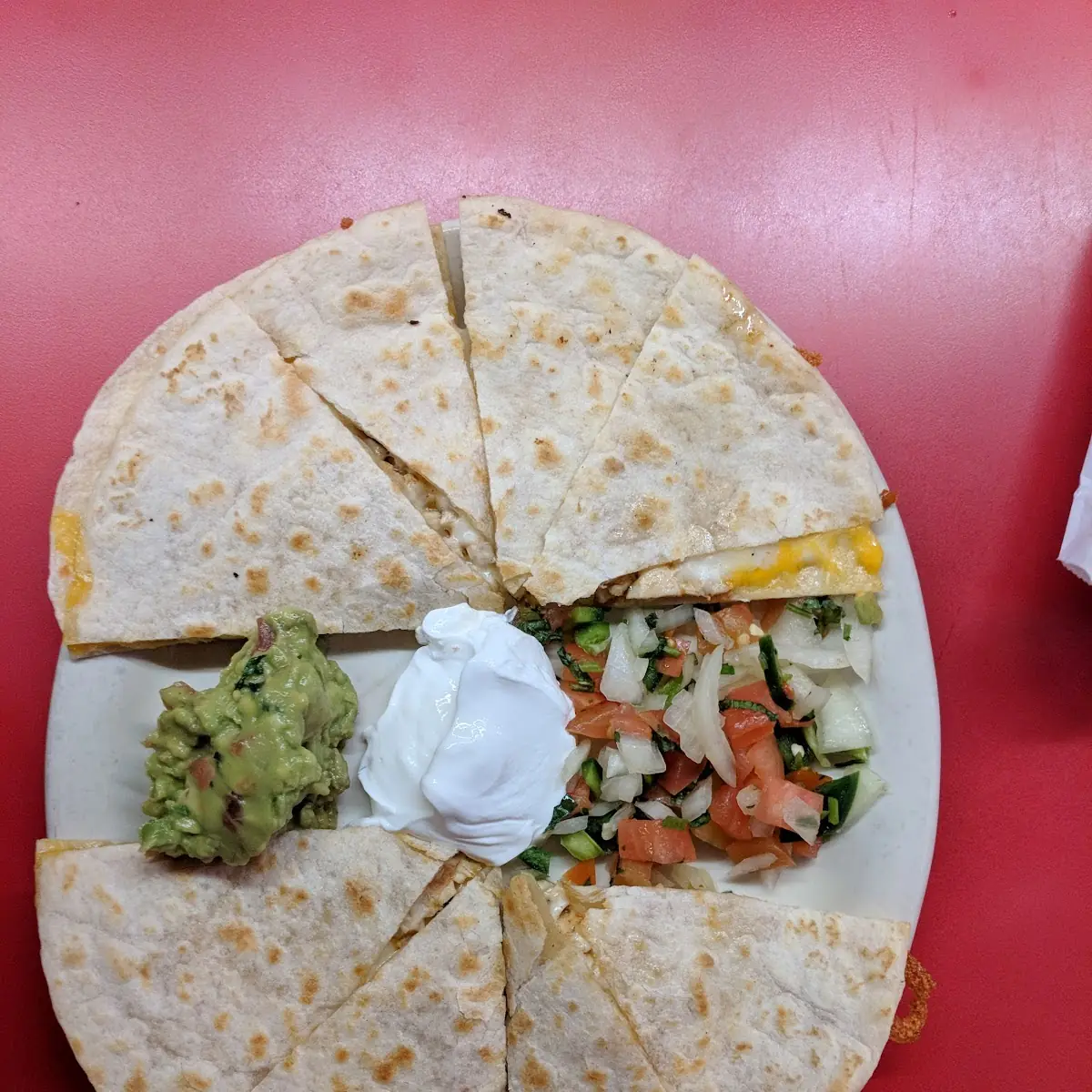 Pastor Quesadilla