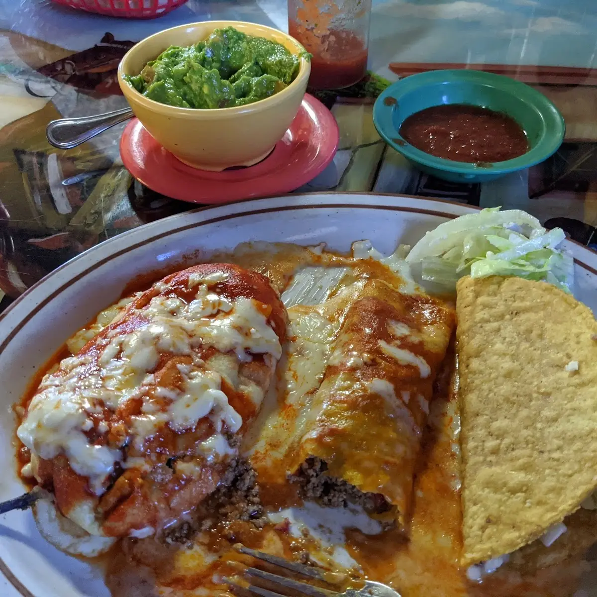 Chile Relleno Enchilada and Taco 8