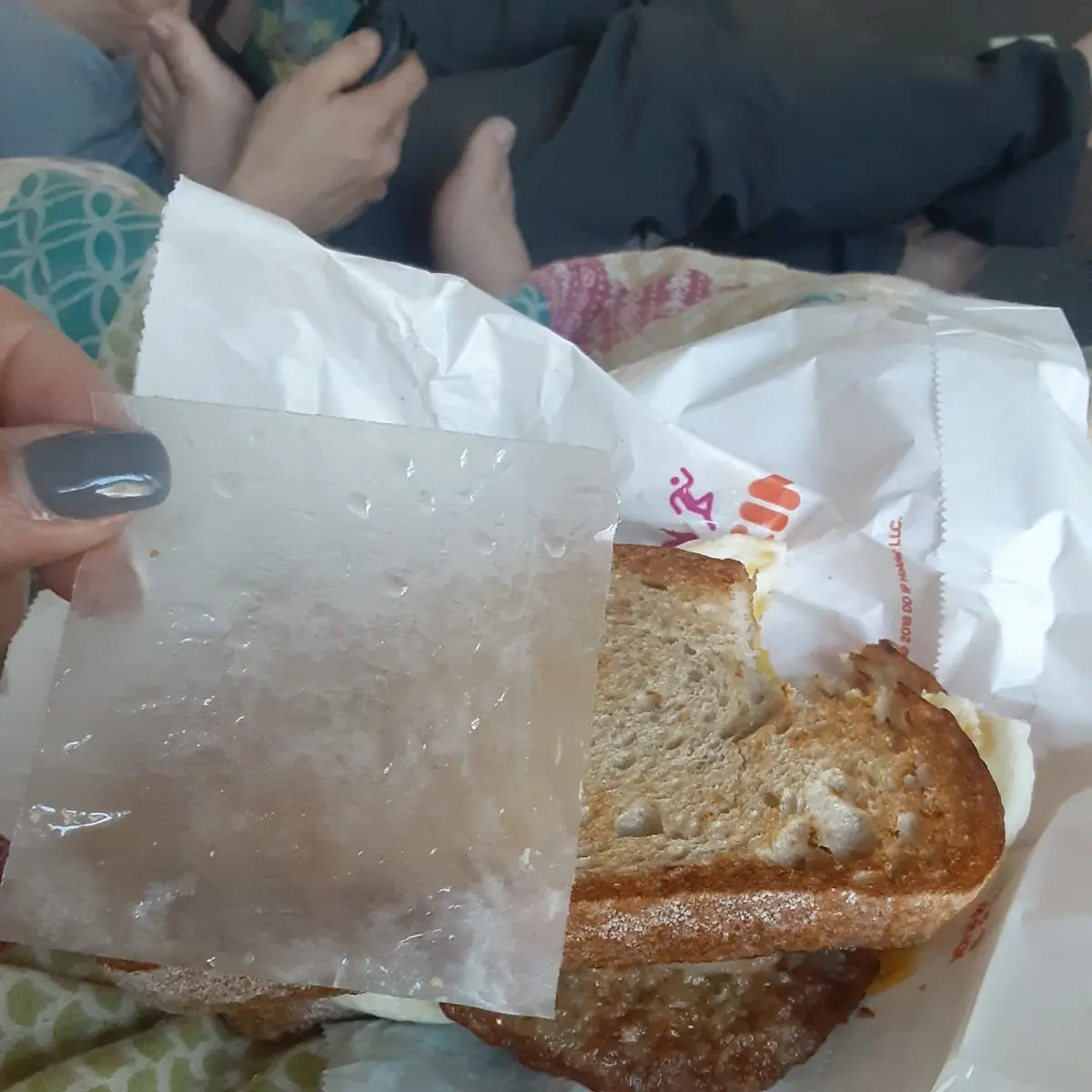 Sausage Egg Sandwich