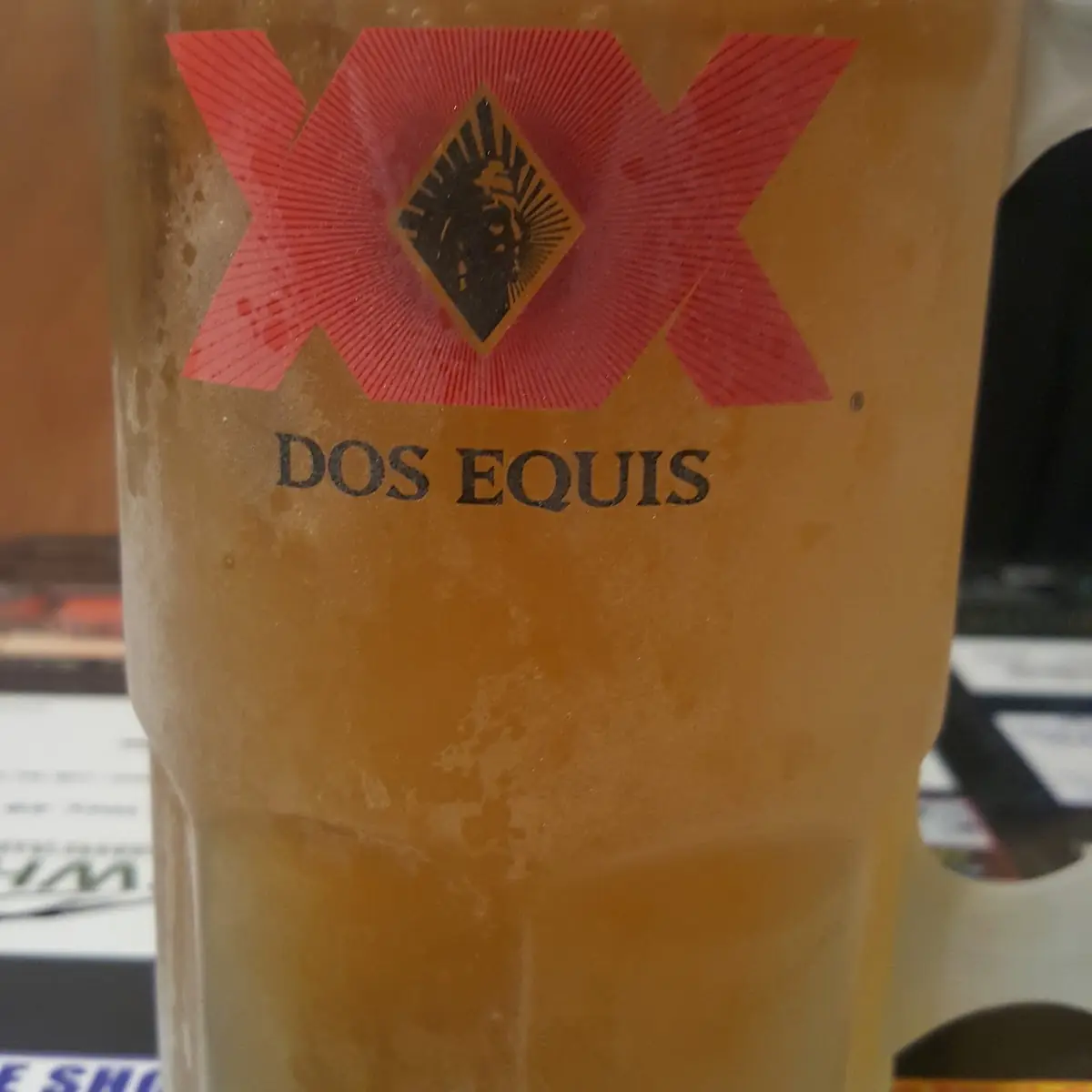 Frosty Cold Draft Beer