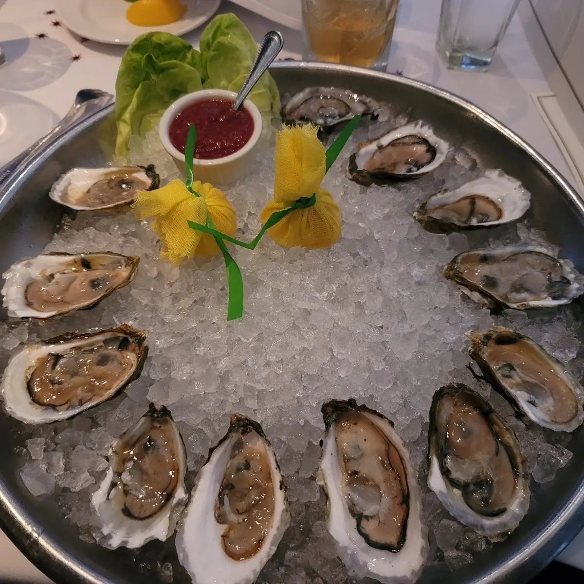 Fresh Oysters on the Half Shell