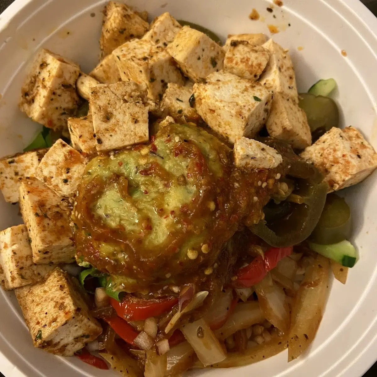 Bowl with Tofu