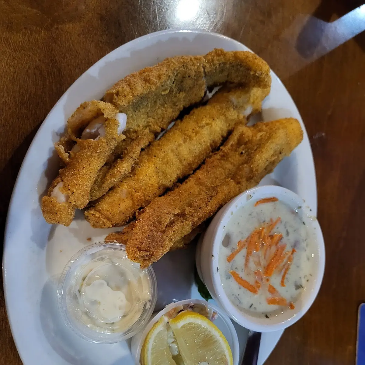 Specials Perch Clam Chowder, Shooters Roadhouse