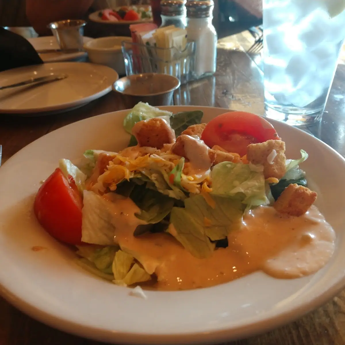 House Salad with Thousand Island Dressing