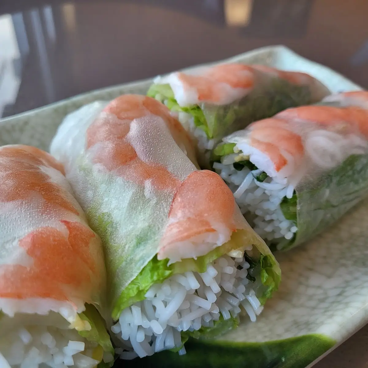Two Fresh Summer Rolls