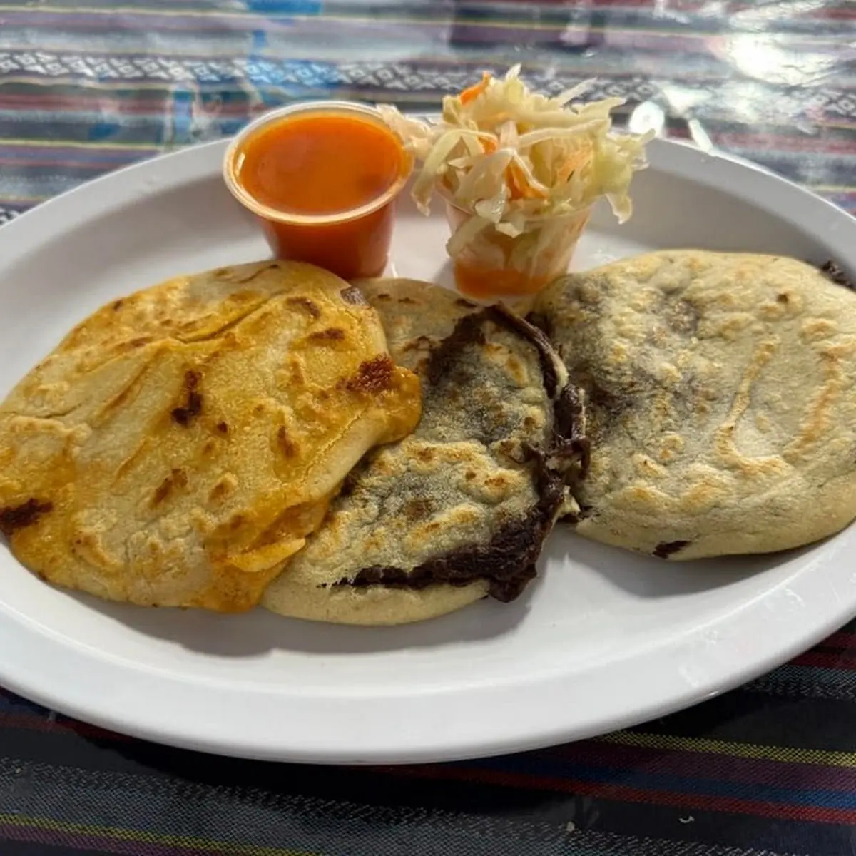 Bean and Cheese Pupusa