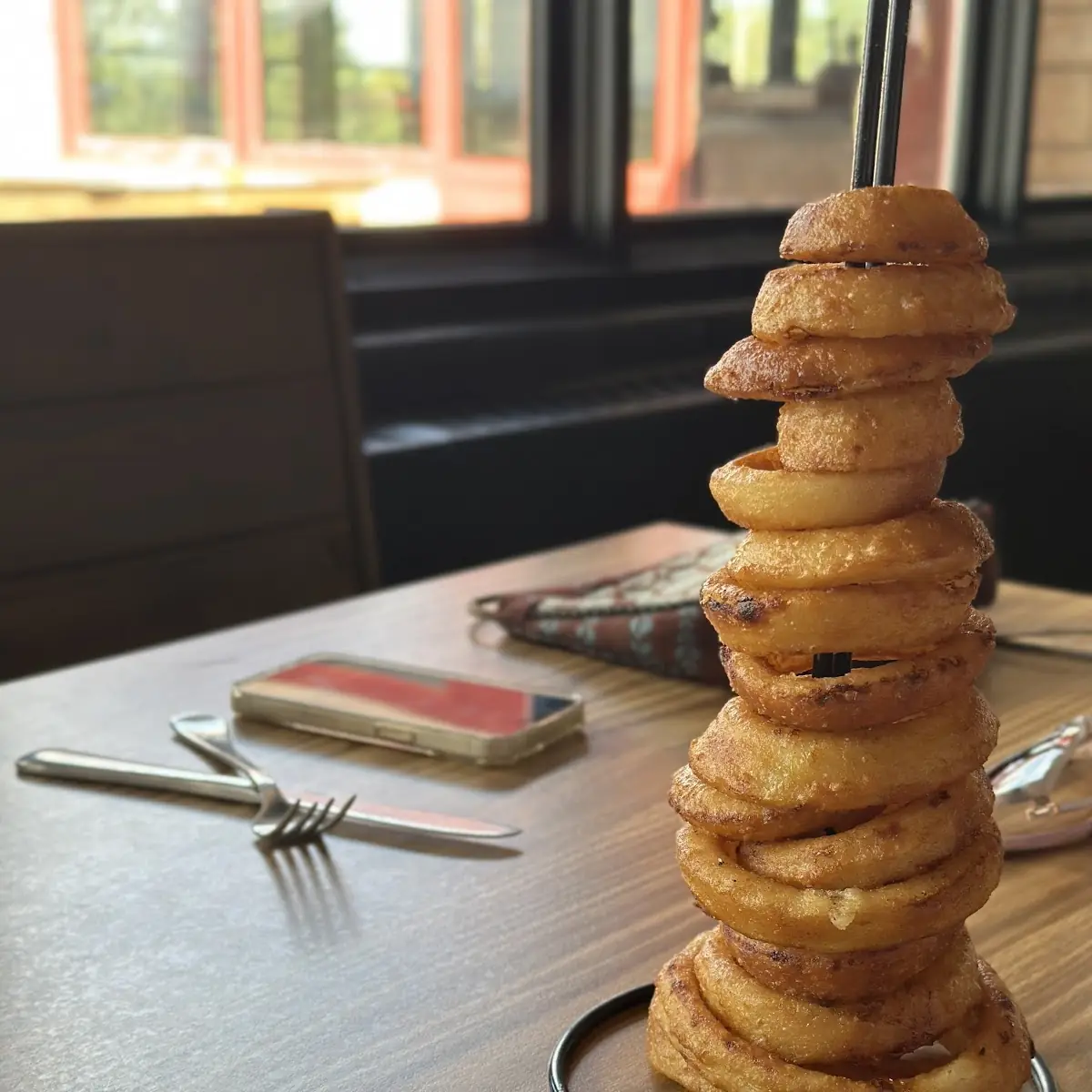 Tower of Onion Rings