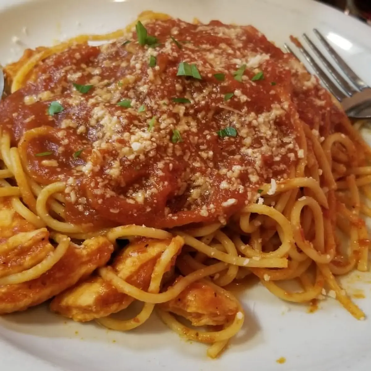 Pasta with Tomato Sauce