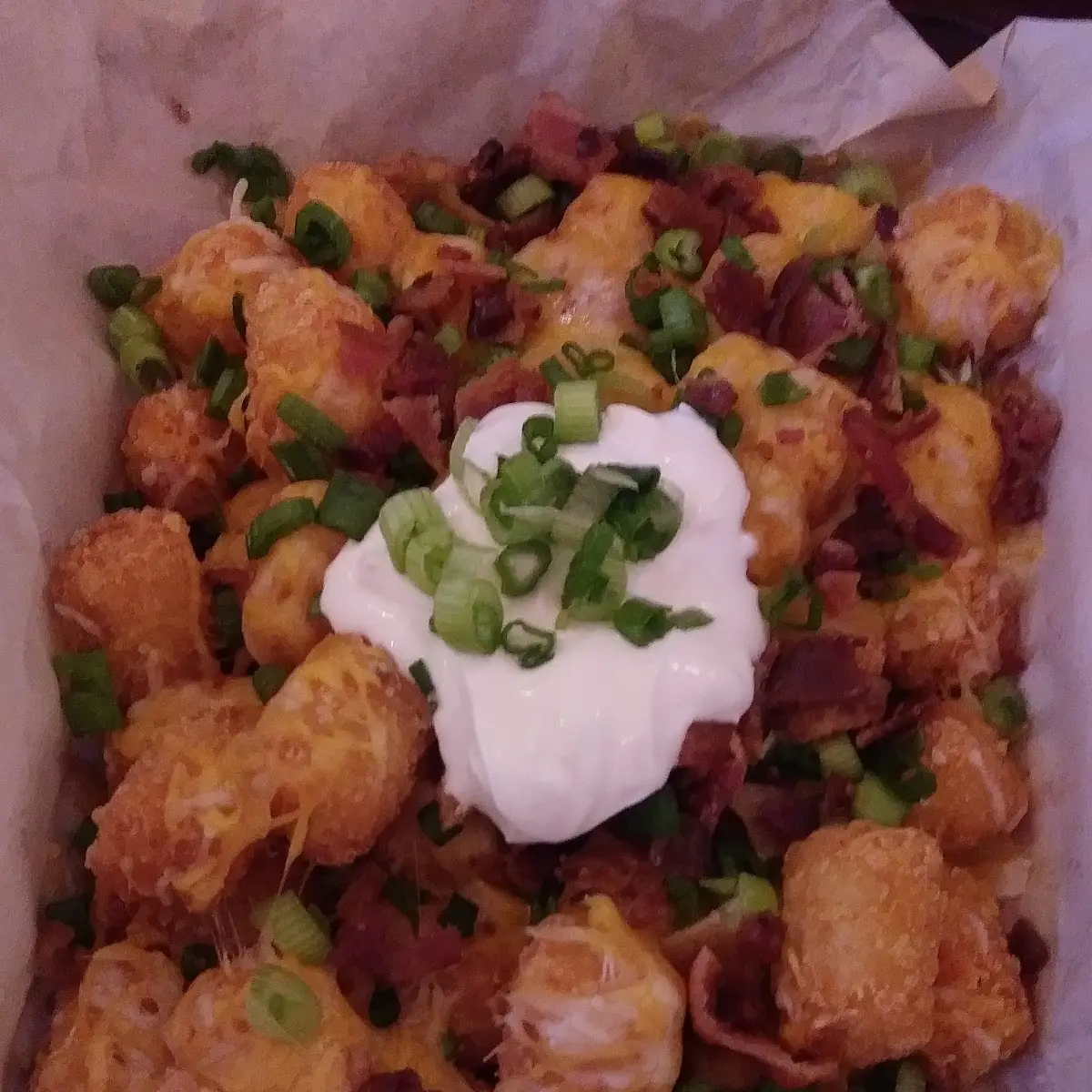 Loaded Baked Potato Tots