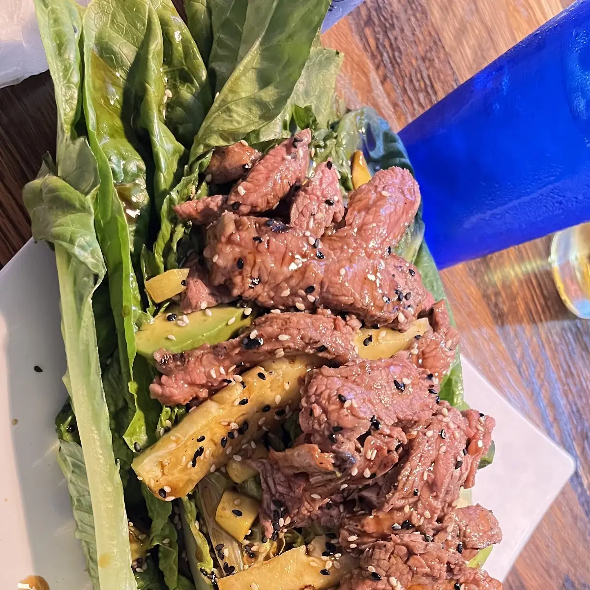 Mango Steak Salade César