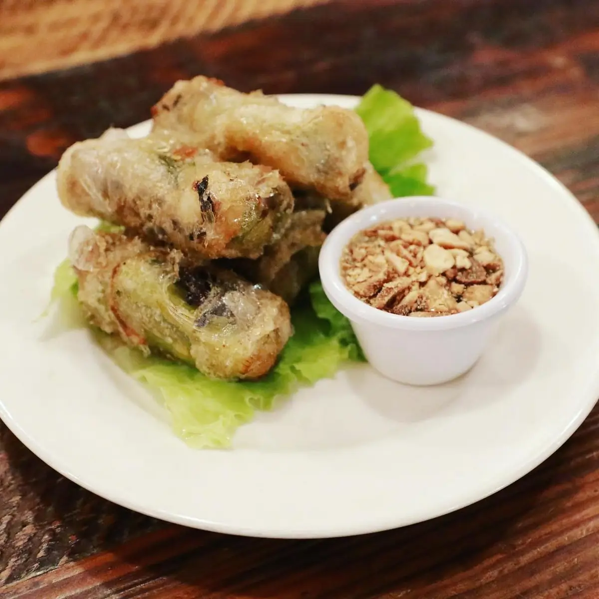 Crispy Shrimp and Pork Belly Roll