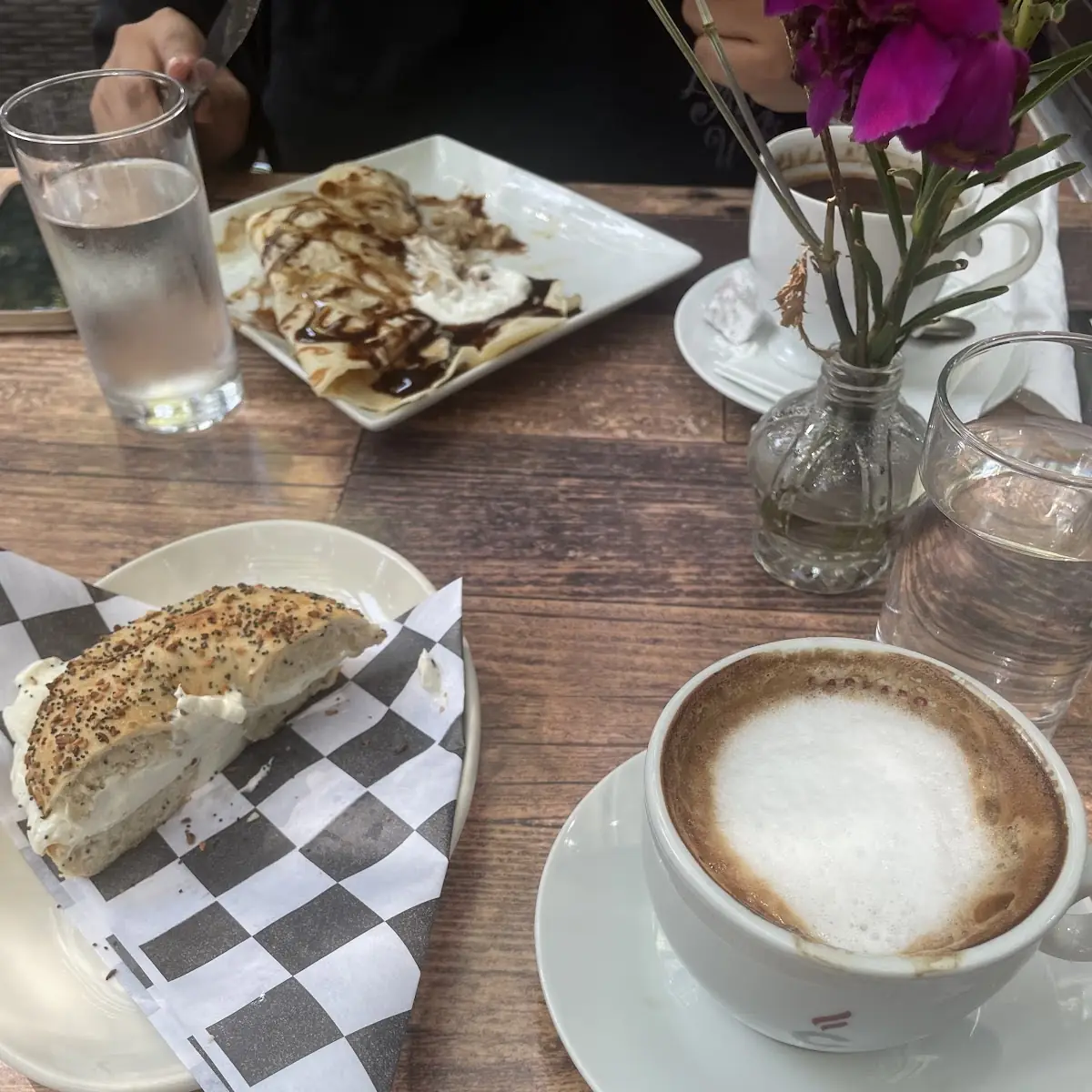 Everything Bagel with Cream Cheese