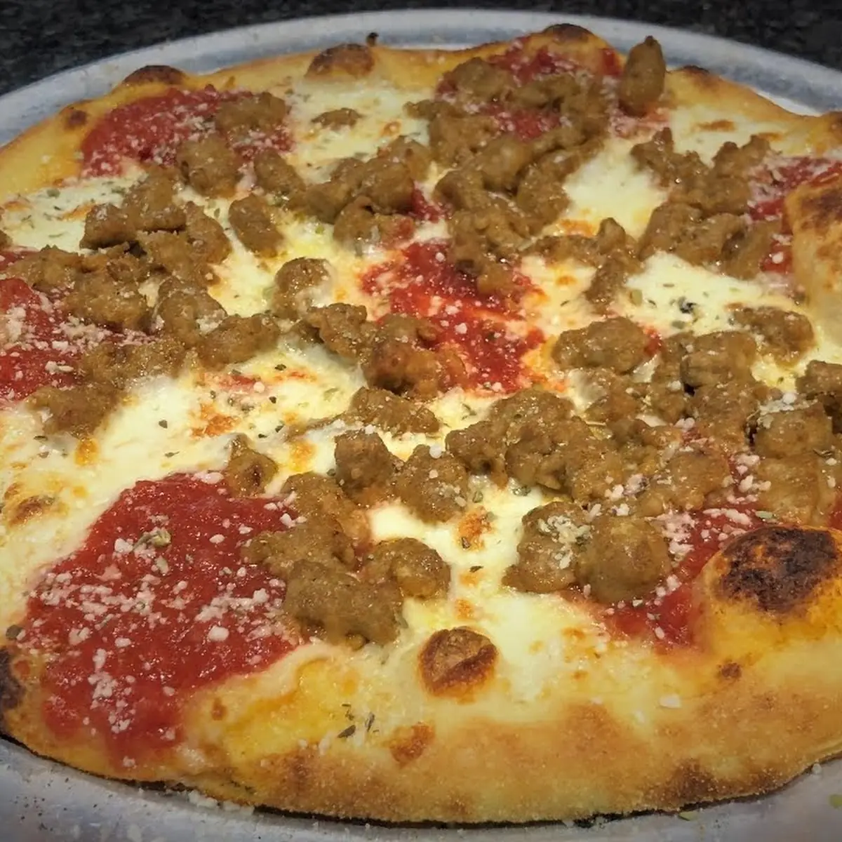 Meatball Pizza