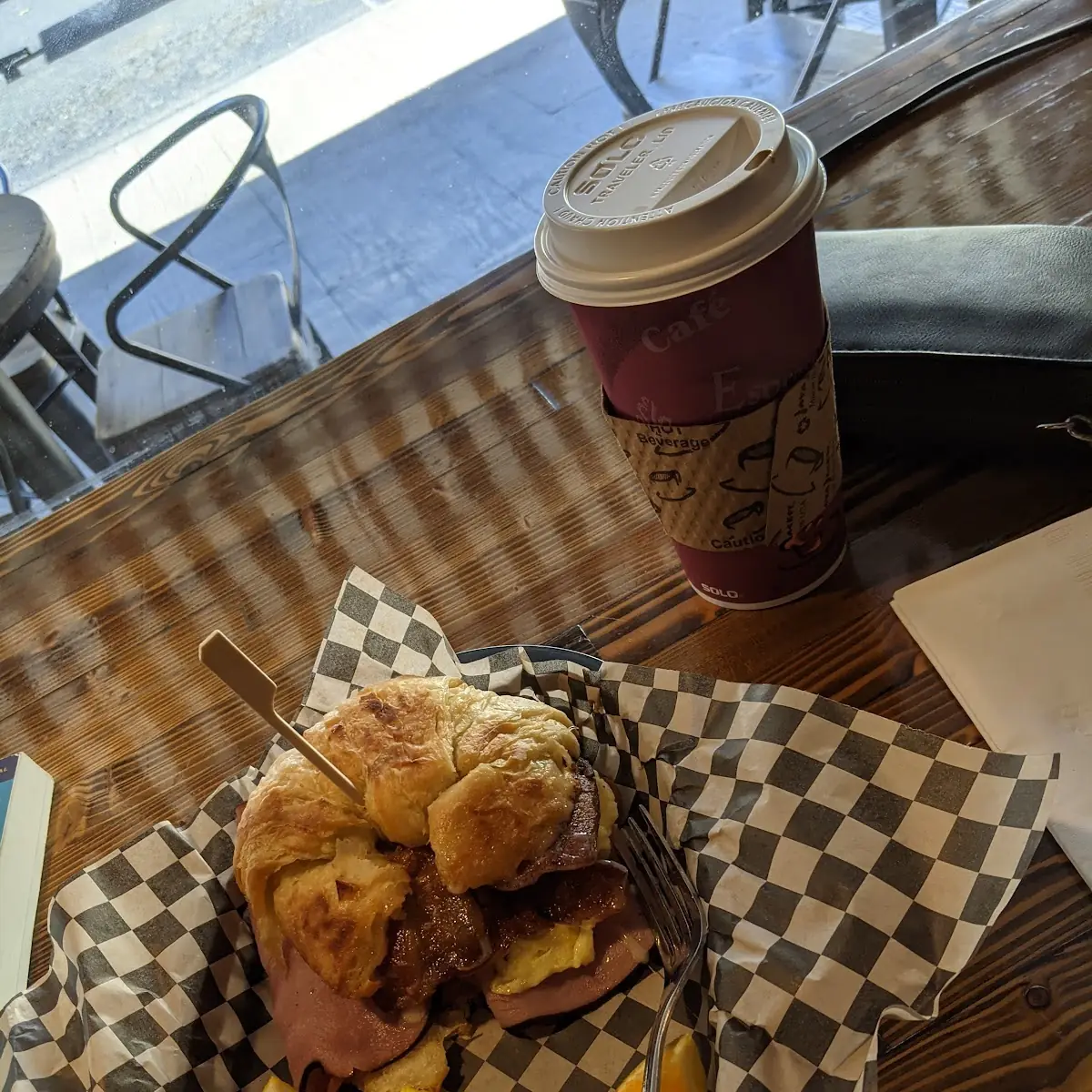 Ham Egg Cheese Croissant