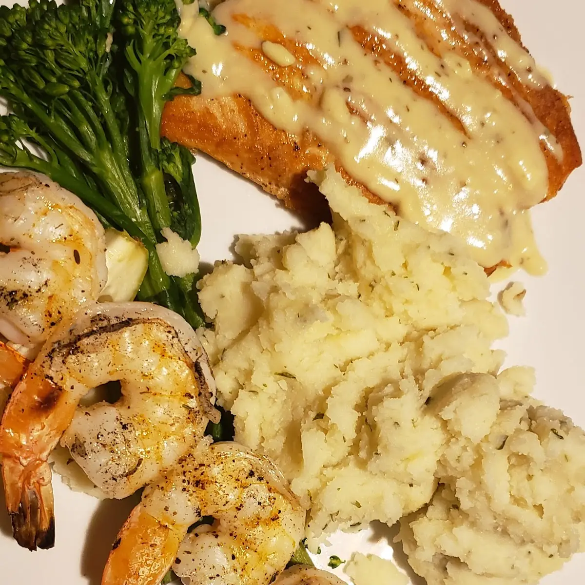Grilled Shrimp & Strip Surf & Turf