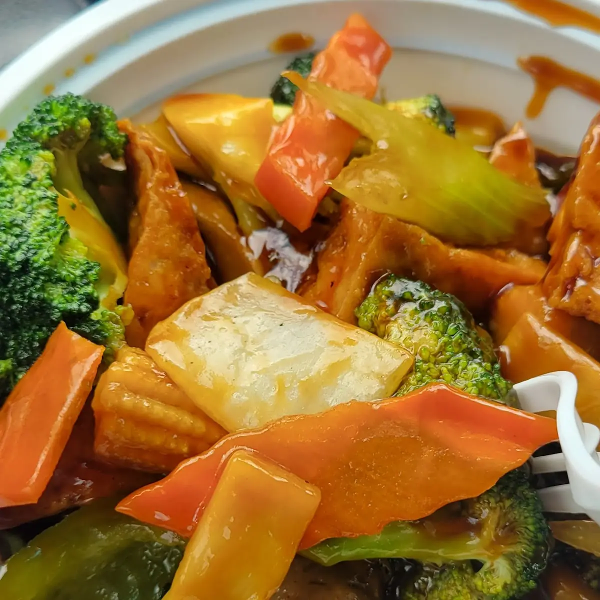 Tofu with Mixed Vegetables