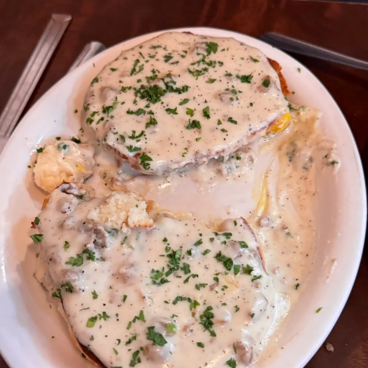Biscuit and Sausage Gravy