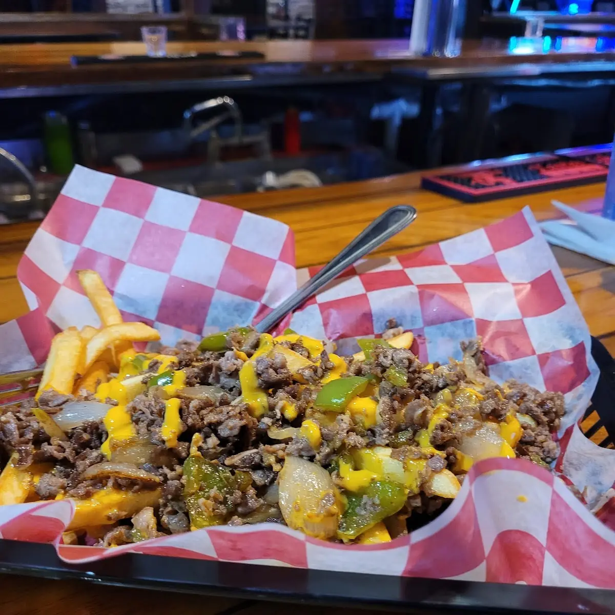 Philly Cheesesteak Loaded Fries