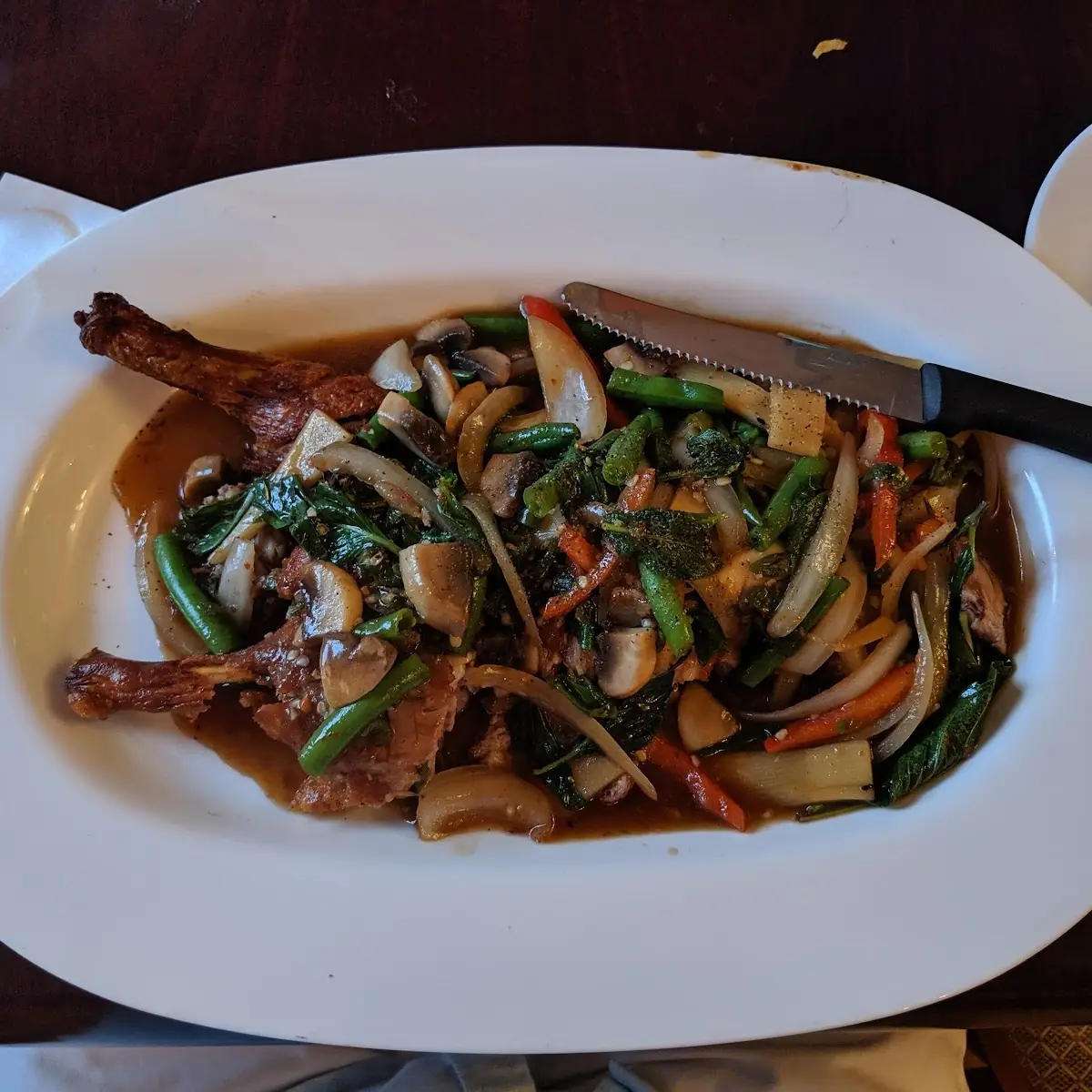 Thai Basil Duck