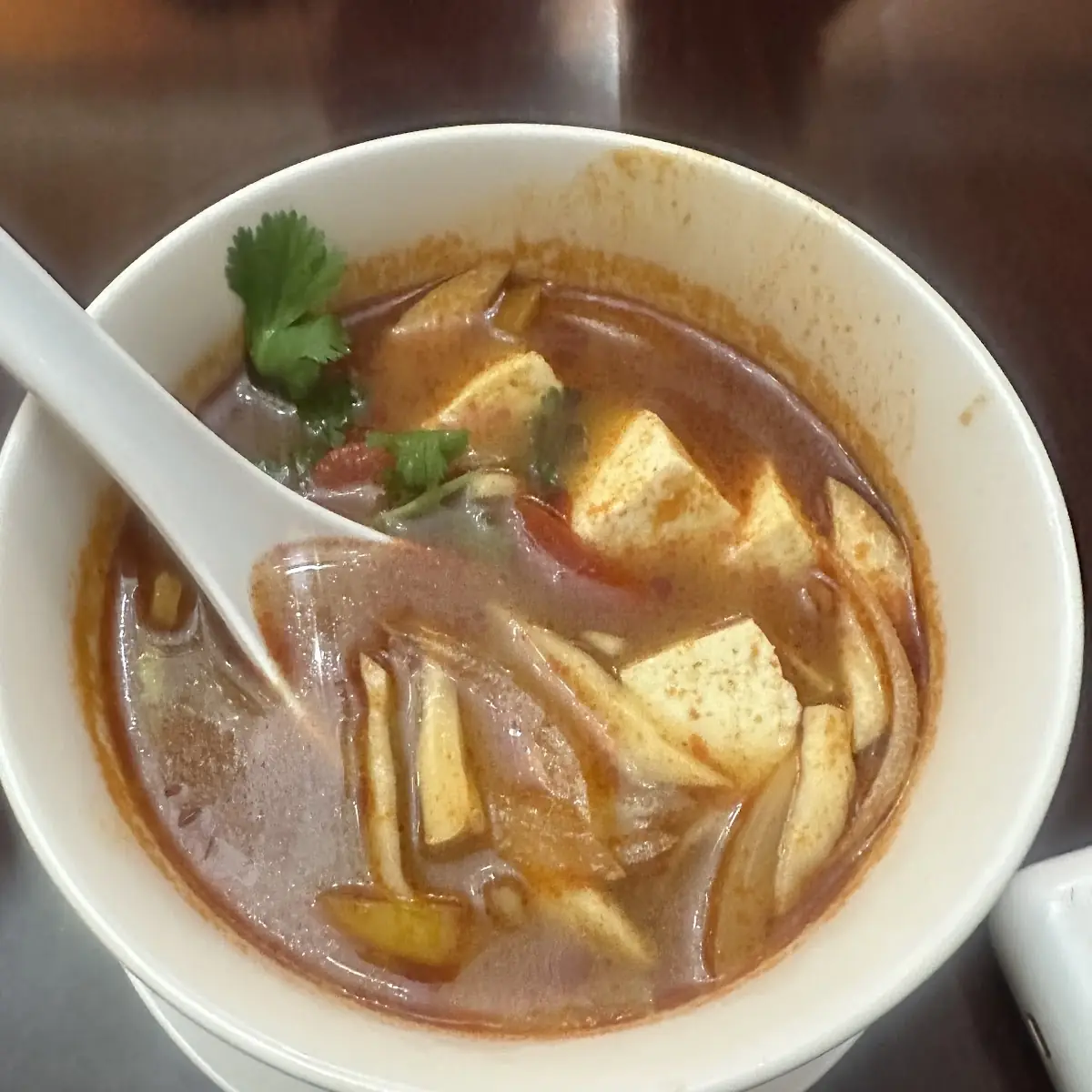 Tom Yam Noodle Soup