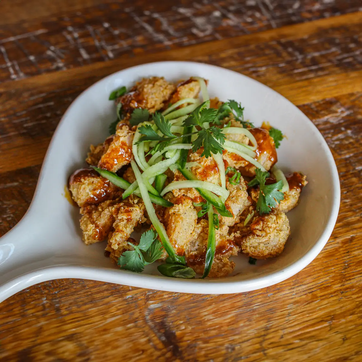 Flash Fried Cauliflower