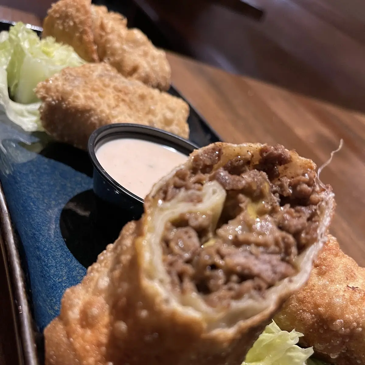 Cheesesteak Egg Rolls